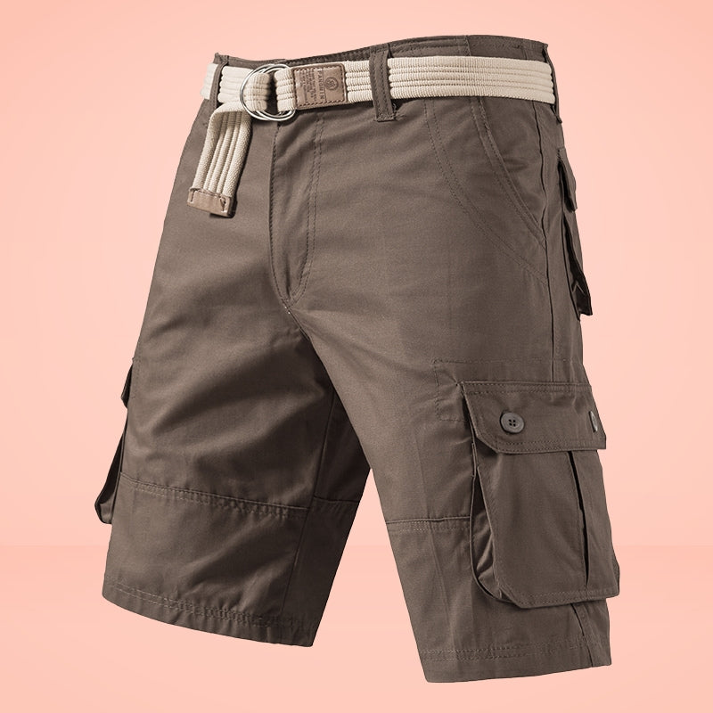 Waller | Cargo Shorts with Belt and Pockets