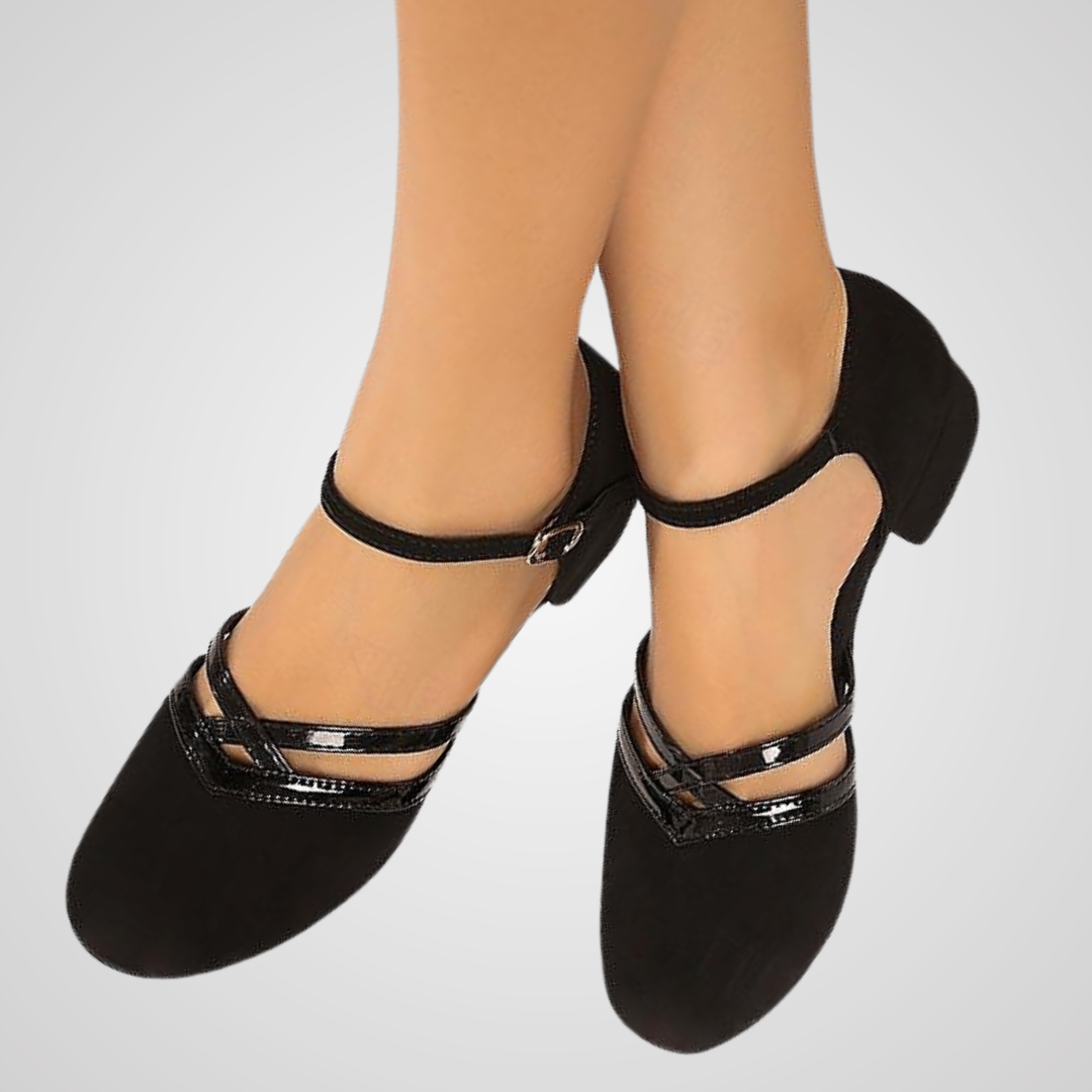 Lowitja | Mary Jane Shoes Black Low Heel