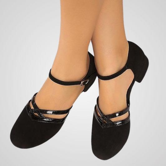 Lowitja | Mary Jane Shoes Black Low Heel