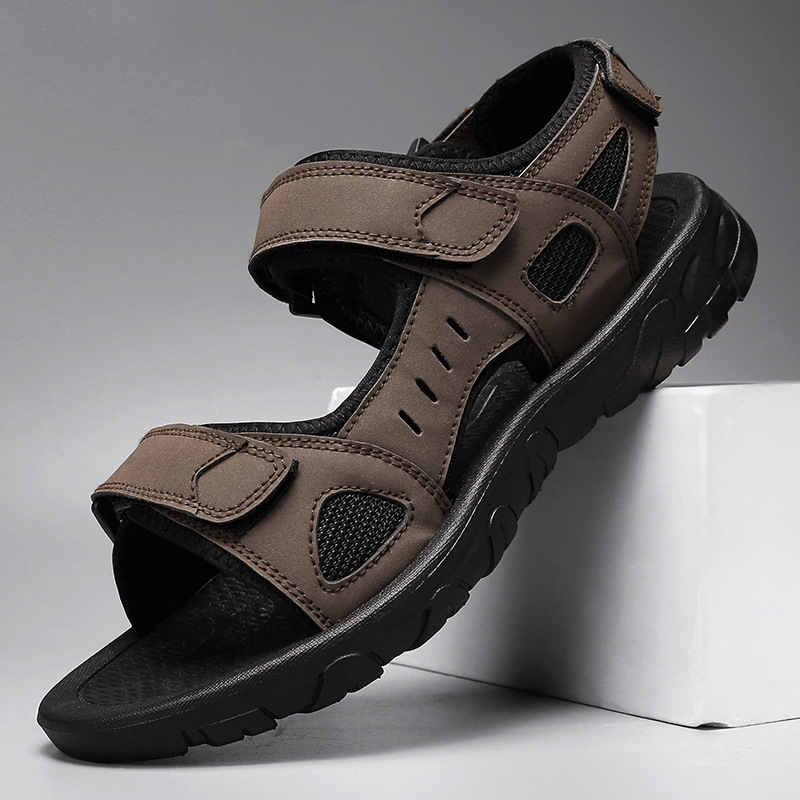 Morales | Mens Walking Sandals Velcro Strap