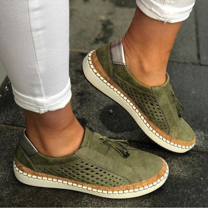 Liepa | Tassel Slip-On Trainers