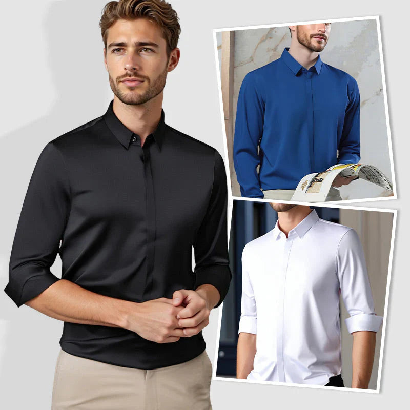Kusek | Long Sleeve Button-Up Shirt