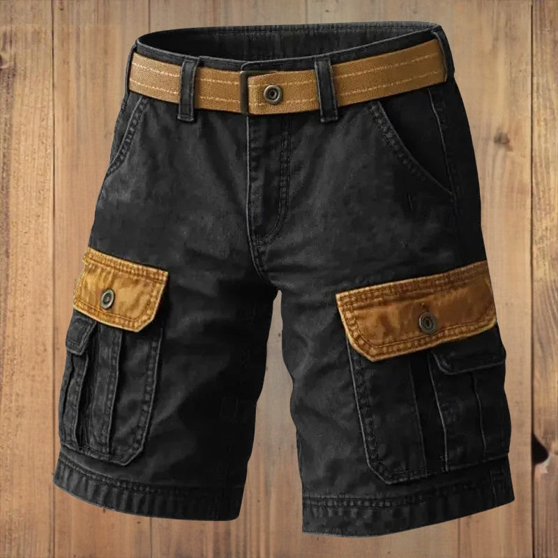 Rocha | Vintage Wash Mens Cargo Shorts
