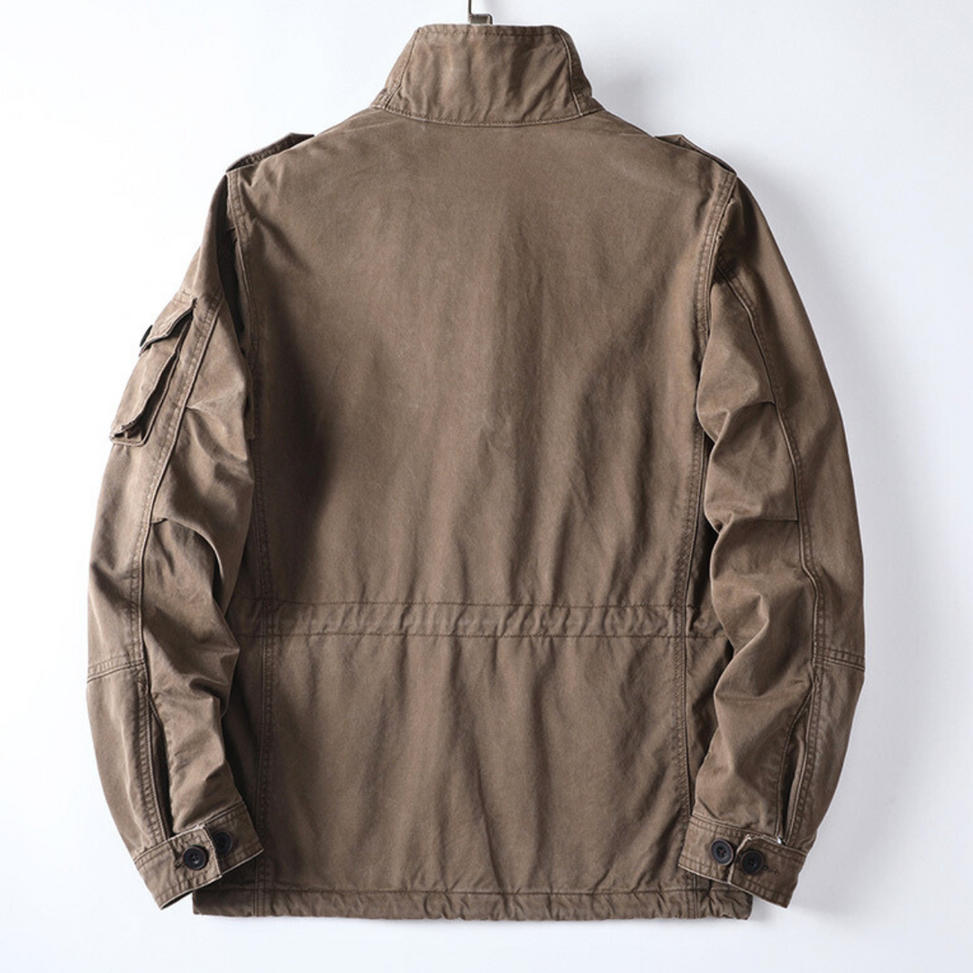 Sergei - Cargo Pocket Zip Front Jacket