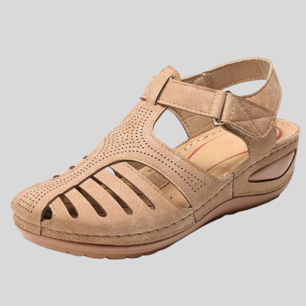 Leola | Closed Toe Cut-Out Outdoor Sandals