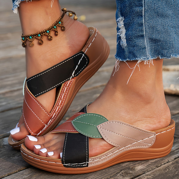 Eloina | Comfort Wedge Heel Sandal