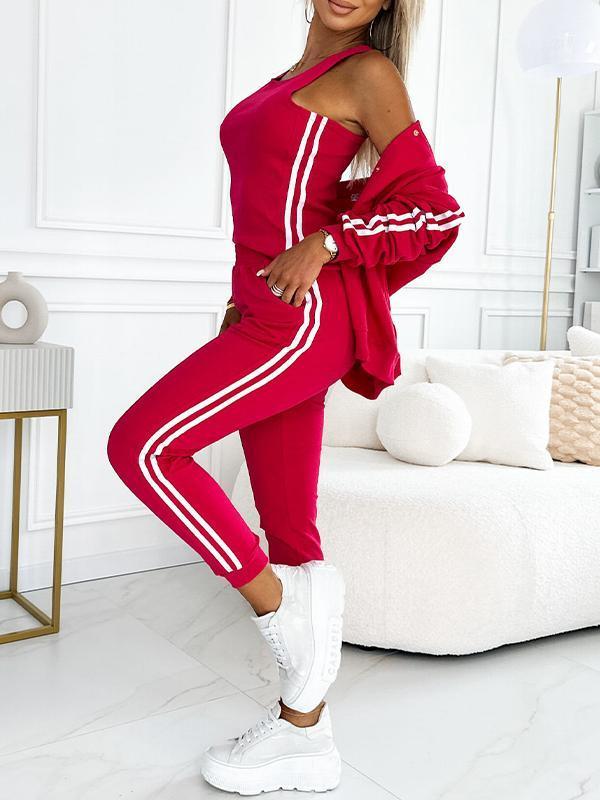 Kendra | Three Piece Jacket and Jogger Set