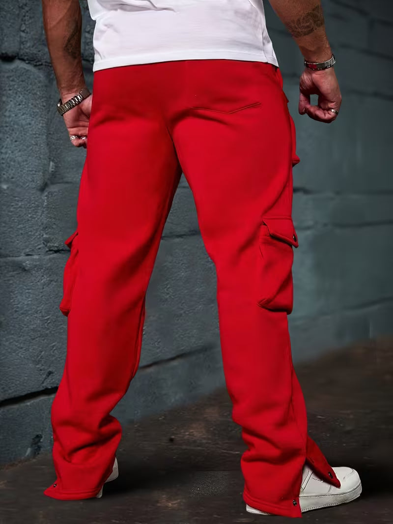 Deyan | Cargo Trousers with Utility Pocket Details