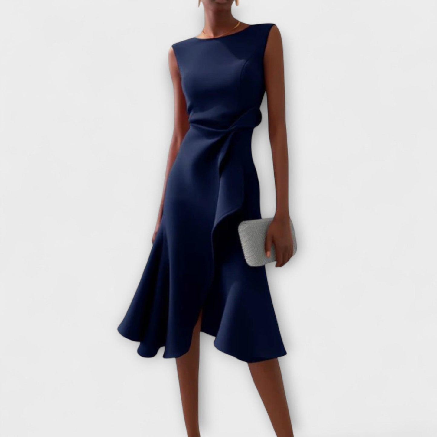 Jolene | Wedding Guest Ruffle Midi Dress
