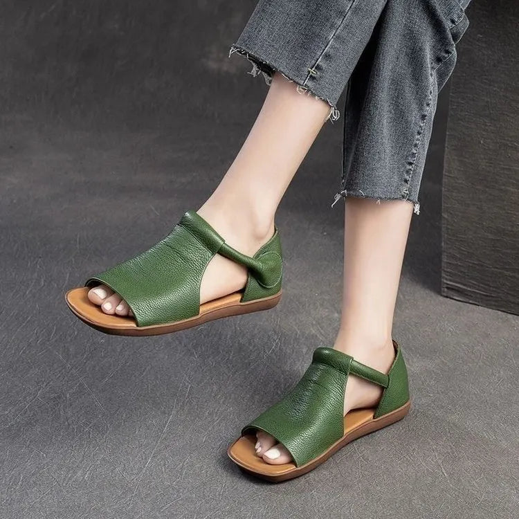 Shanera  | Soft Leather Comfort Walking Sandals