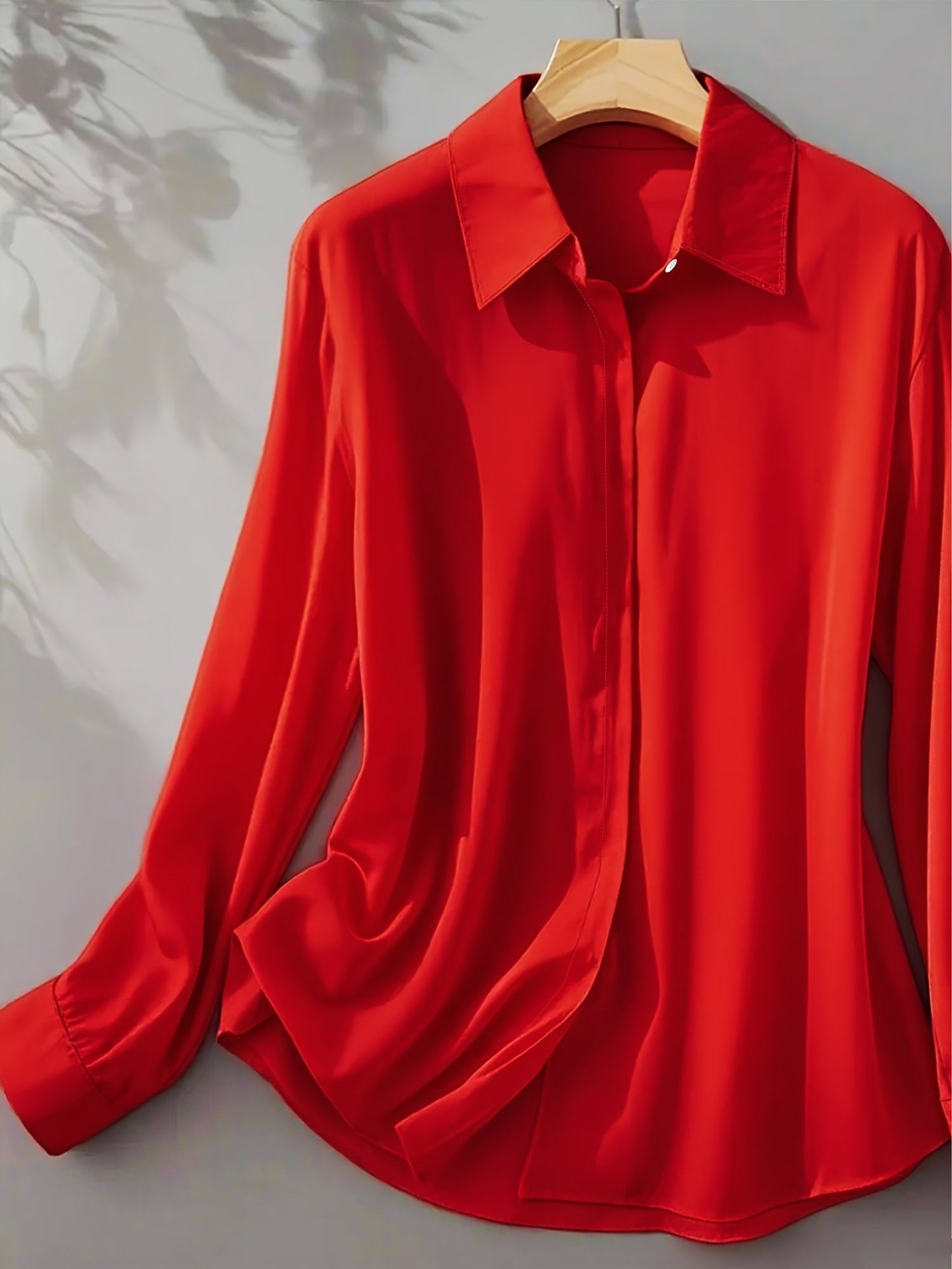 Elenochka - Long Sleeve Button Up Blouse