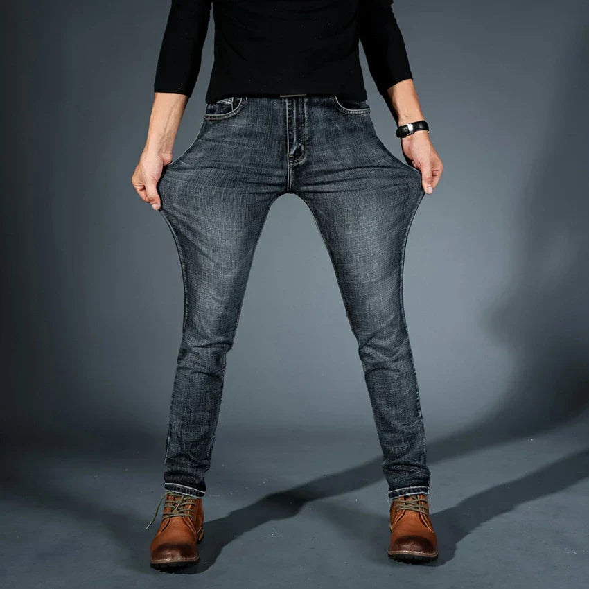 Albrecht | Slim Fit Jeans with Faded Wash