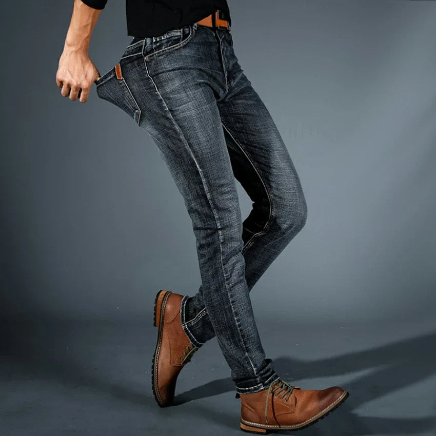 Albrecht | Slim Fit Jeans with Faded Wash