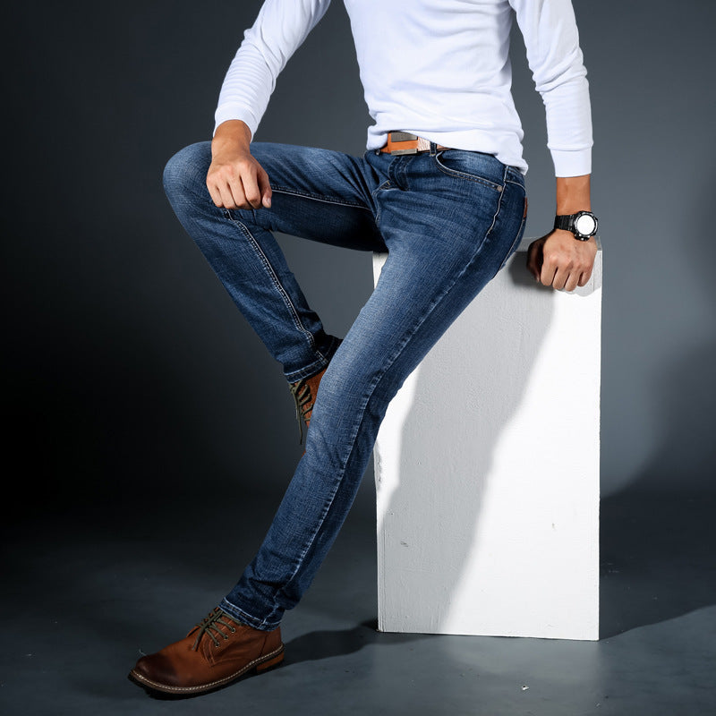 Albrecht | Slim Fit Jeans with Faded Wash