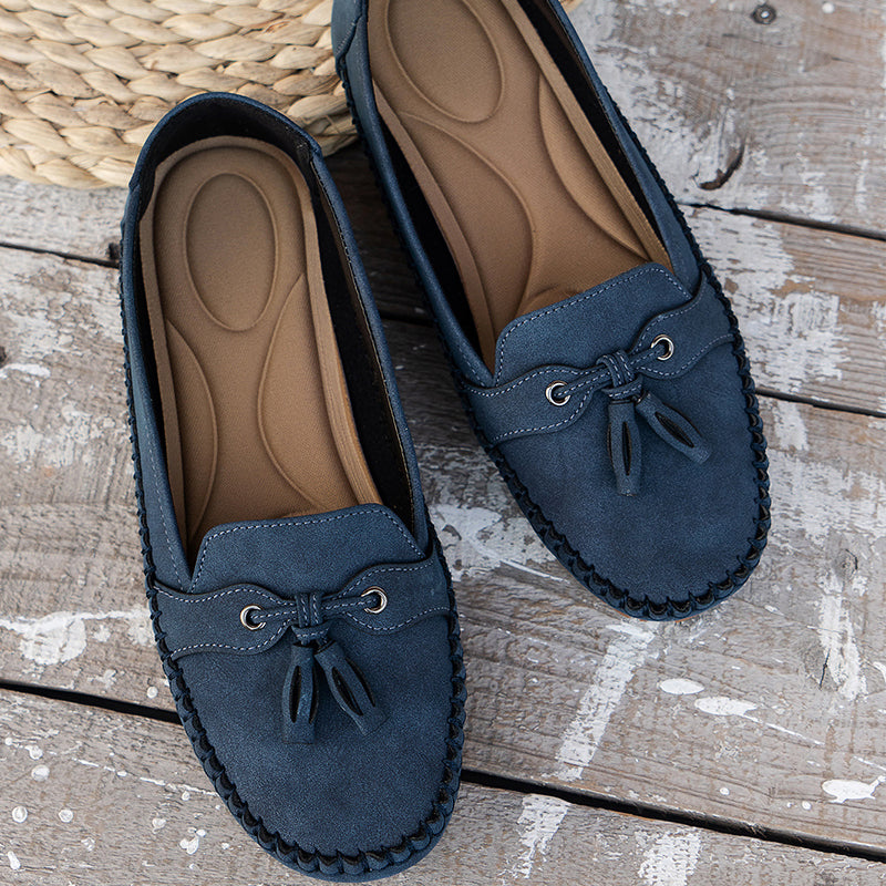 Tânia | Tassel Slip-On Loafers Shoes