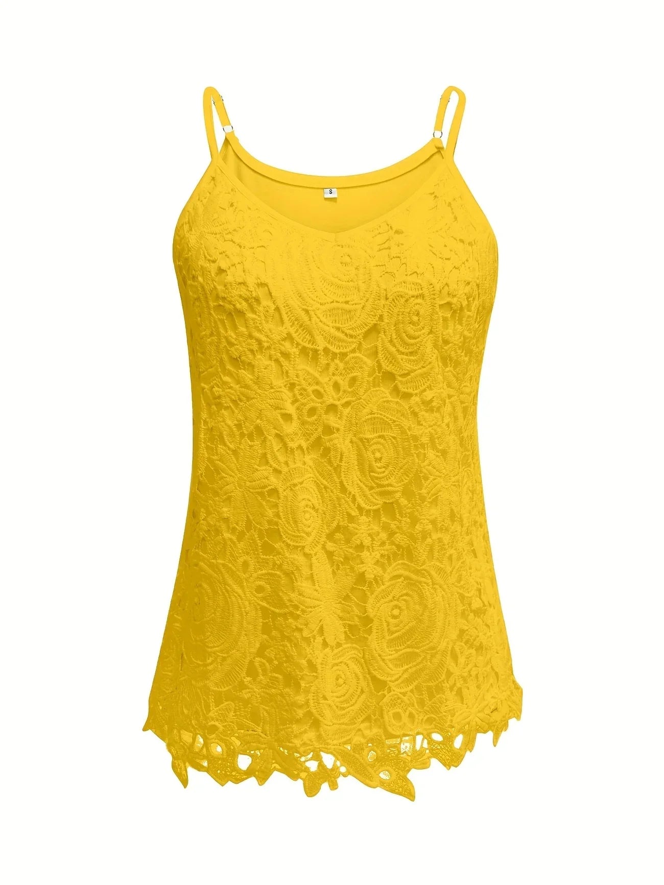 Juna | Lace Cami Top with Spaghetti Straps