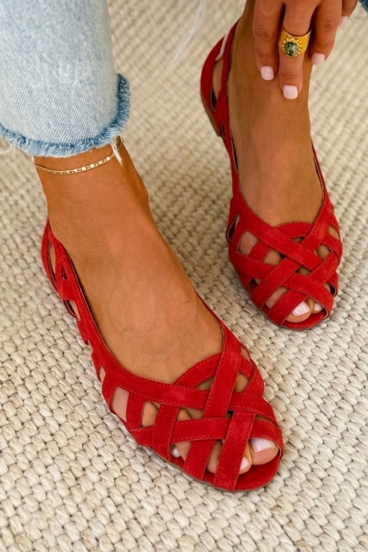 Darsy | Sandals With Cross Straps Open Toe