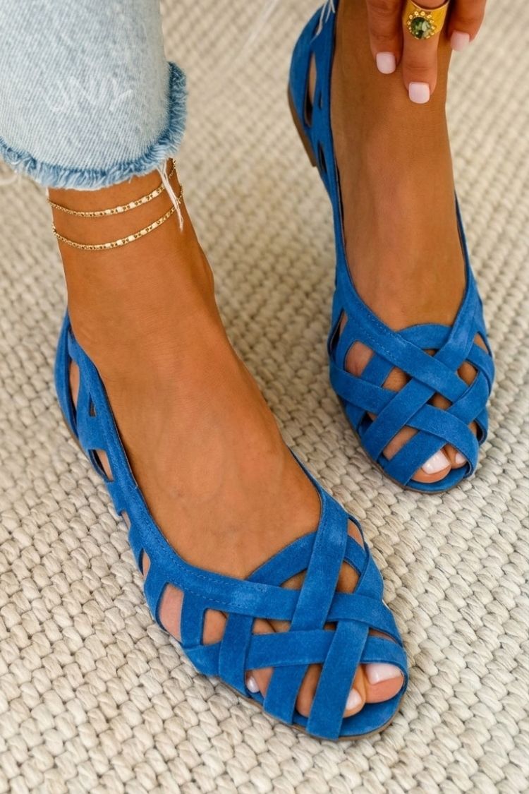 Darsy | Sandals With Cross Straps Open Toe