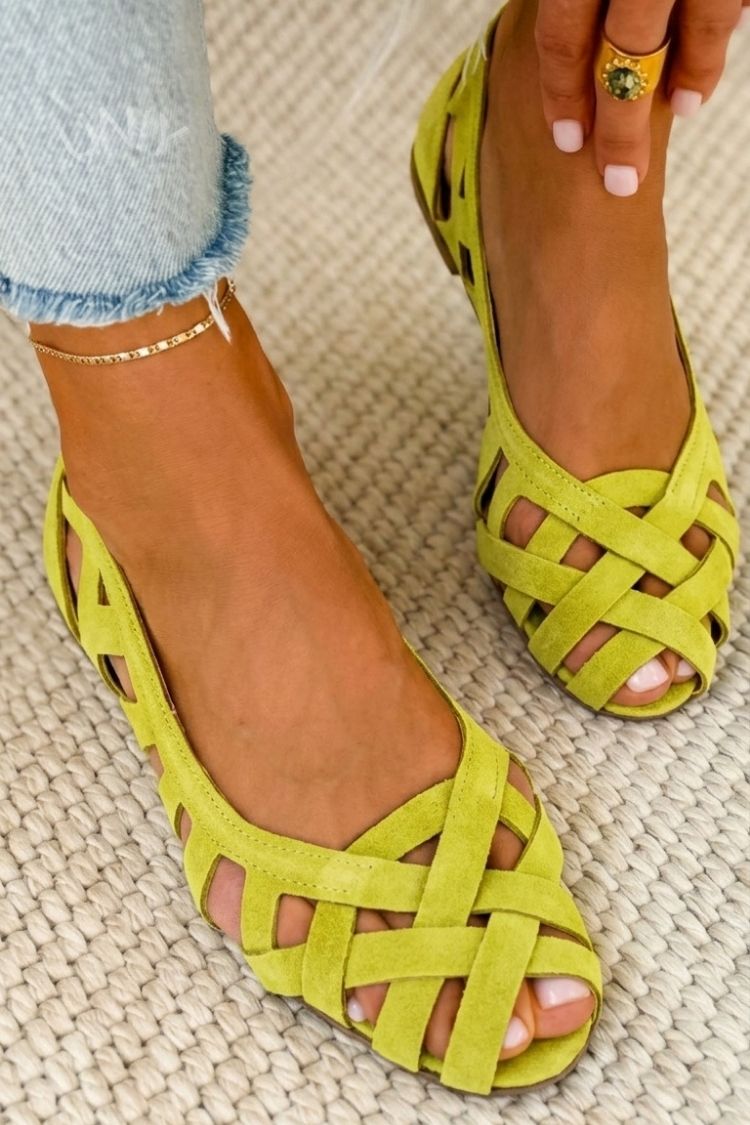 Darsy | Sandals With Cross Straps Open Toe