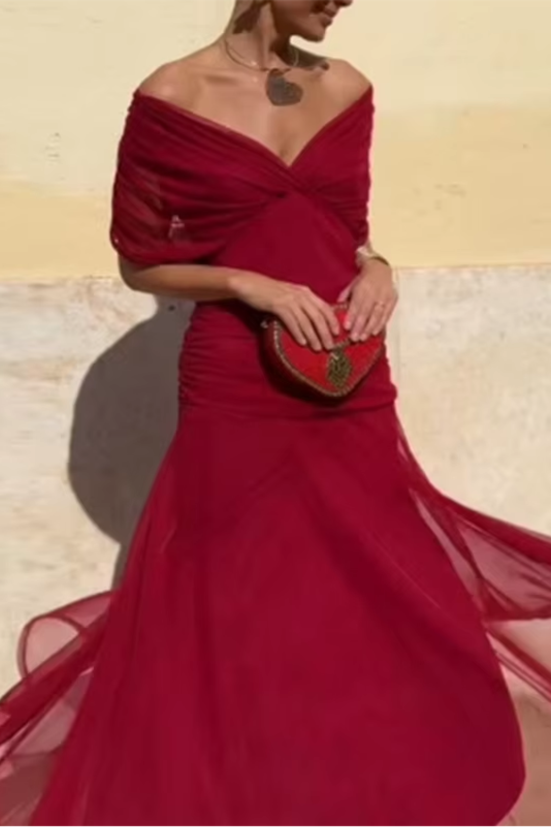Nefeli | Maxi Dress V Neck Sleeveless Gathered