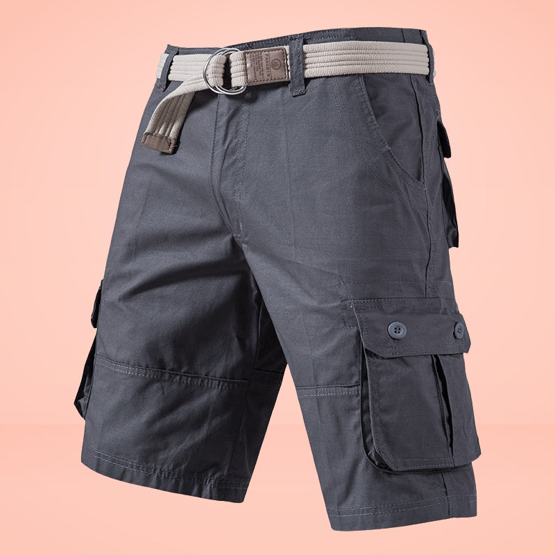Waller | Cargo Shorts with Belt and Pockets