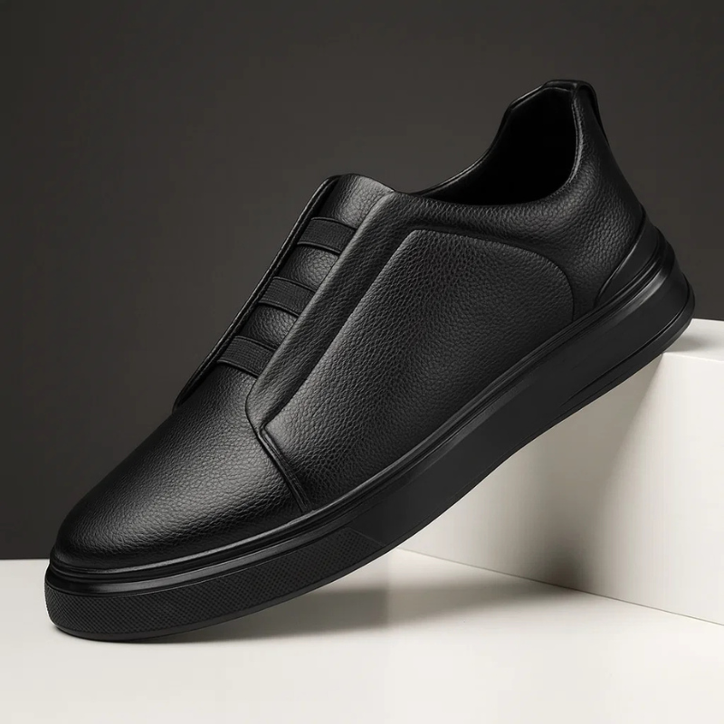 Geraldo | Slip On Casual Trainers Contrast Trim