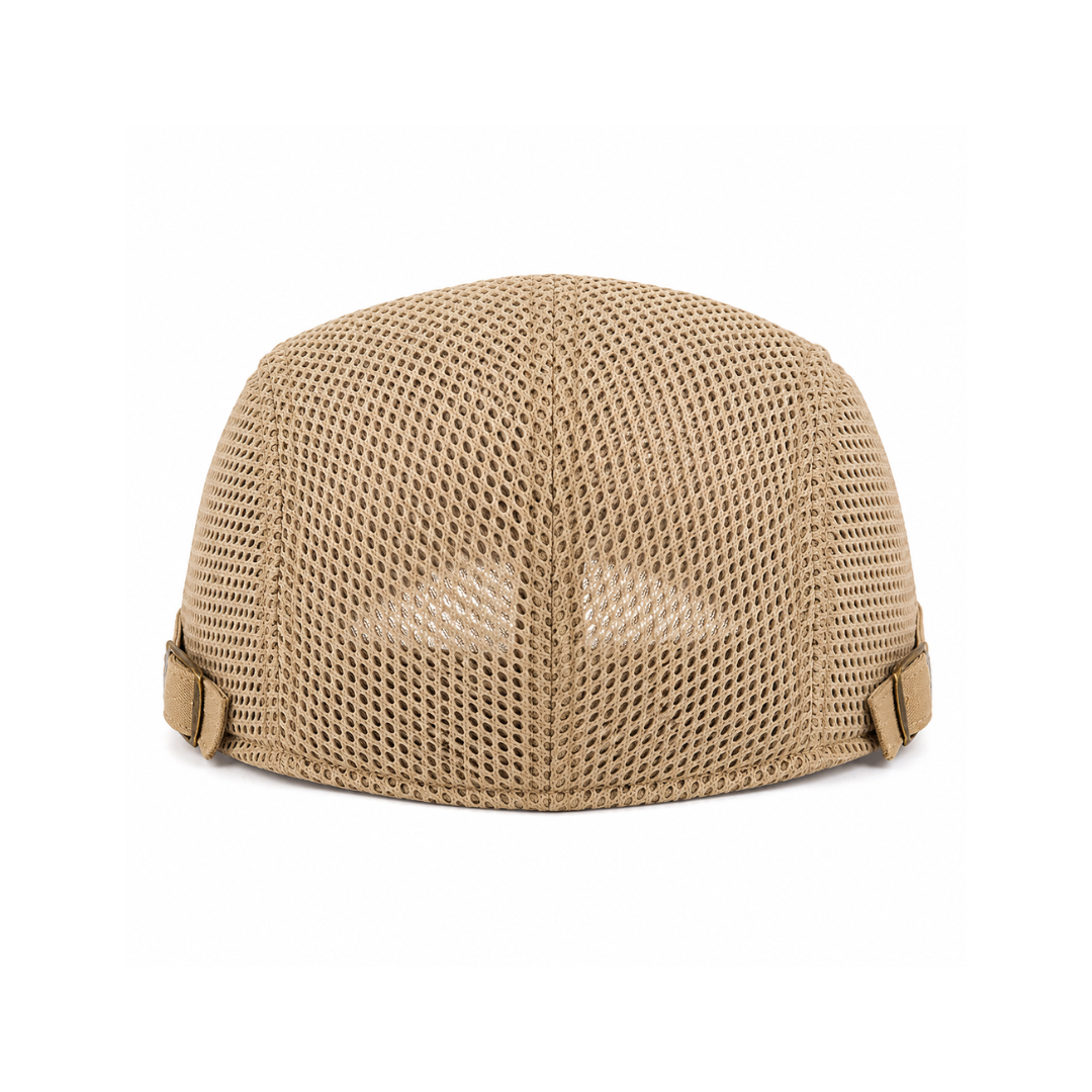 Napoleon | Mesh Flat Cap Adjustable Buckle Hat