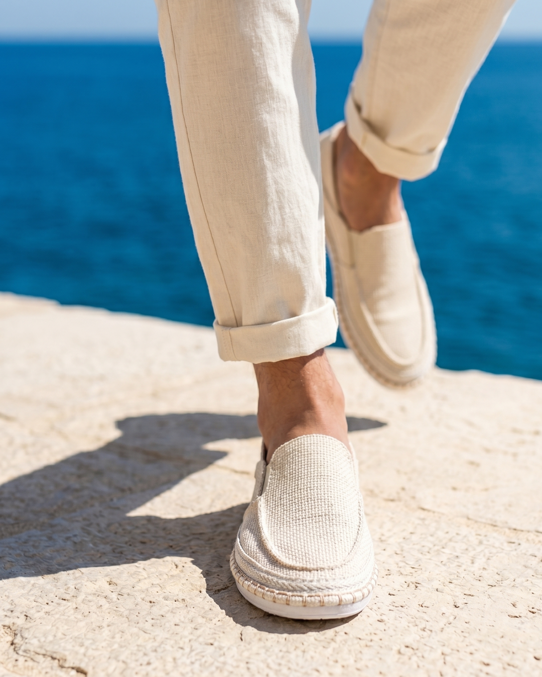 Gayel | Slip-On Woven Espadrille Casual Shoes