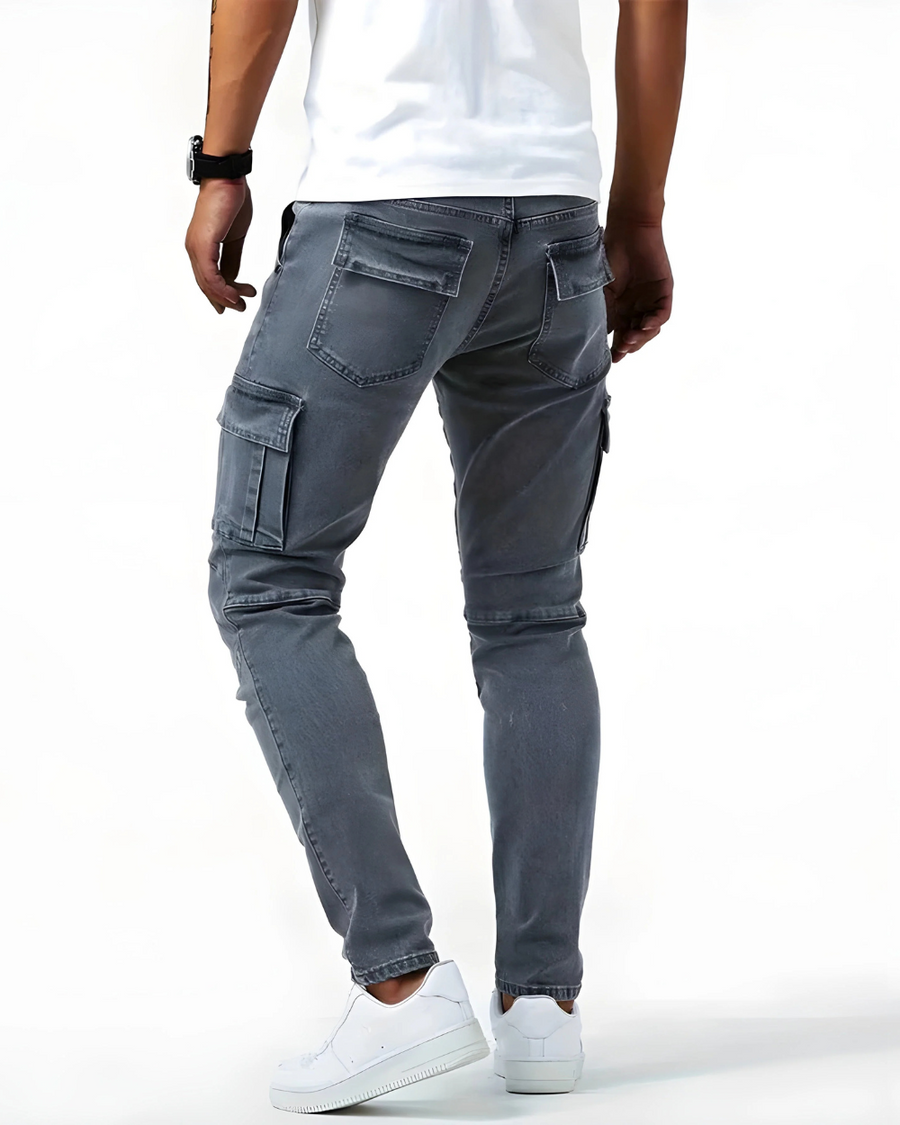 Avinoam |  Slim Fit Cargo Jogger Trousers