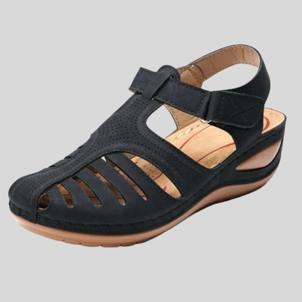 Leola | Closed Toe Cut-Out Outdoor Sandals