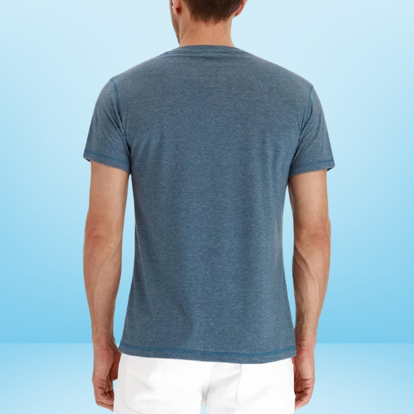 Bilgert | Short Sleeve Henley Neck T-Shirt