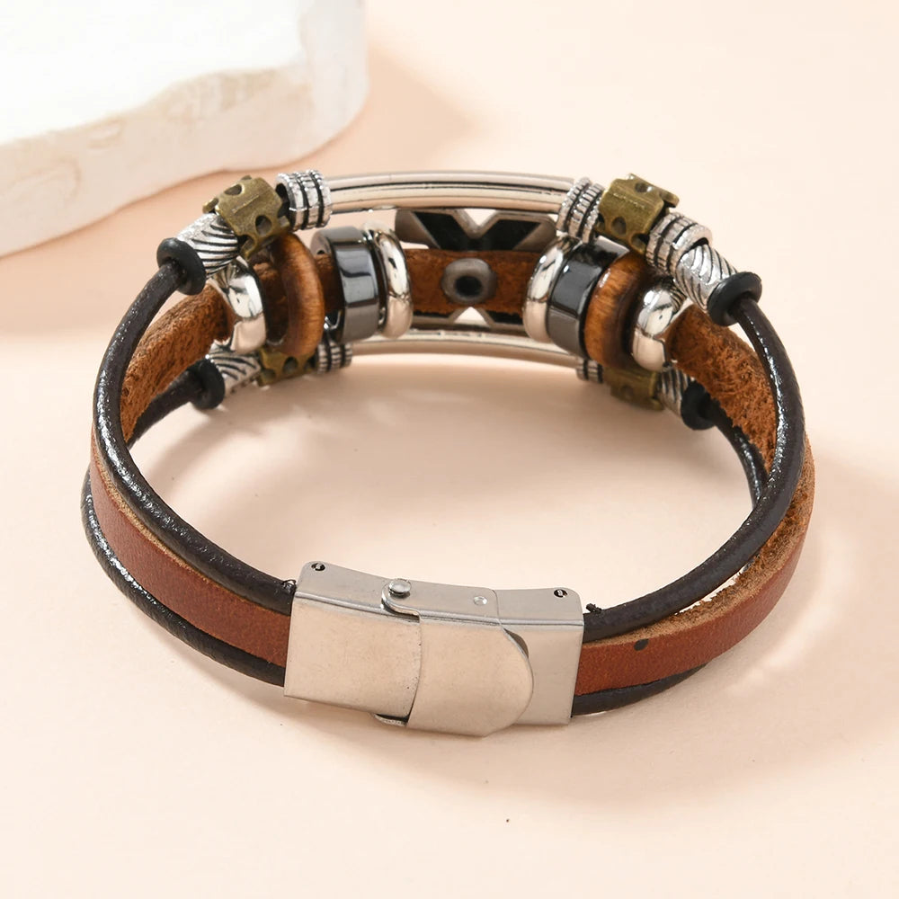 Garland | Multi-Layer Leather Bracelet