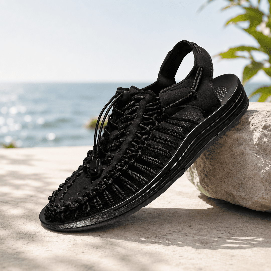 Widnel | Closed Toe Lace-Up Sport Sandals