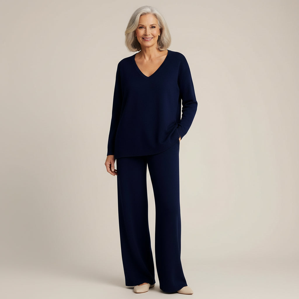 Laen - V Neck Lounge Set