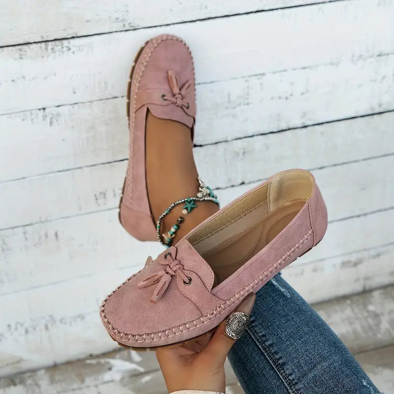 Tânia | Tassel Slip-On Loafers Shoes