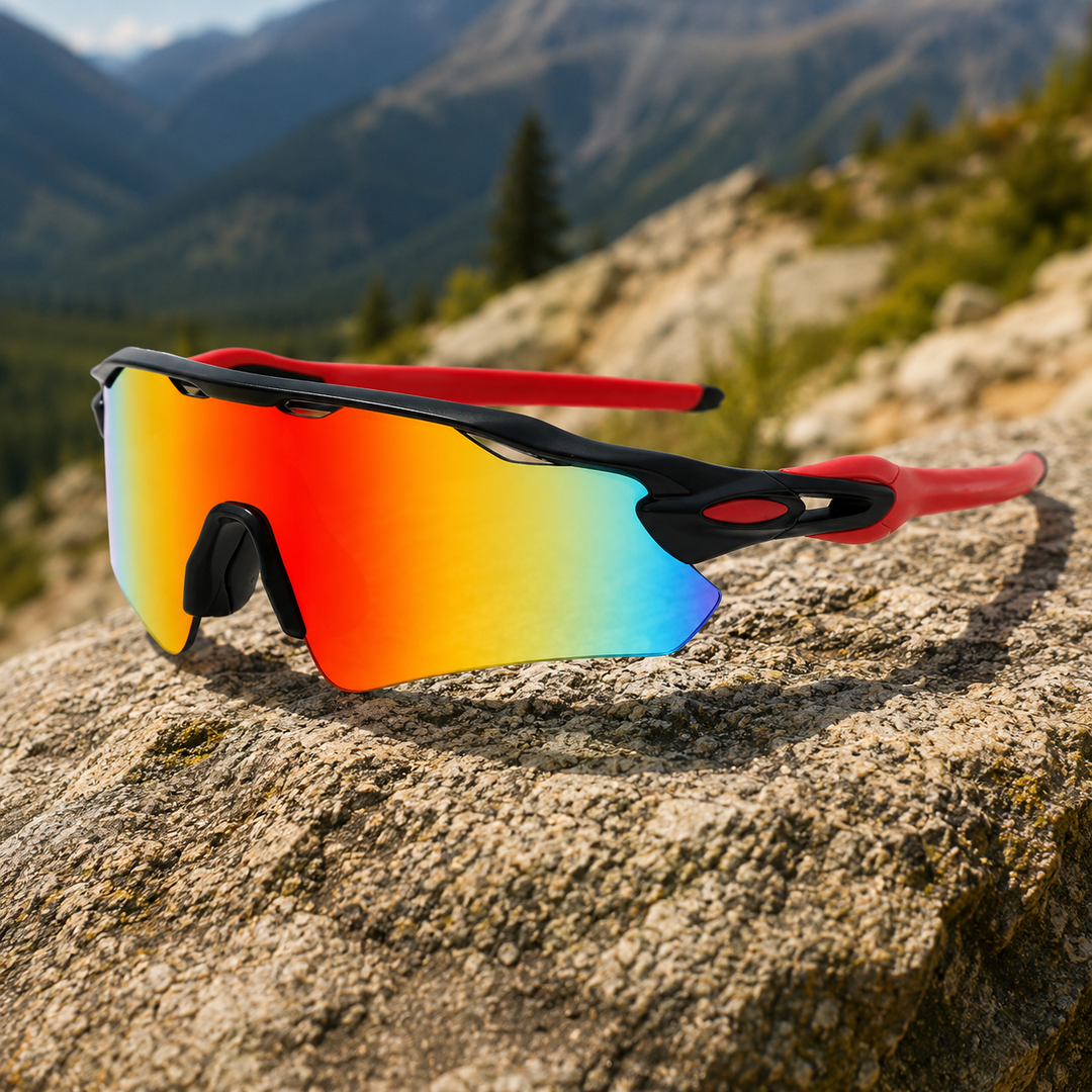 Cryzz | Shield Lens Wraparound Sports Sunglasses