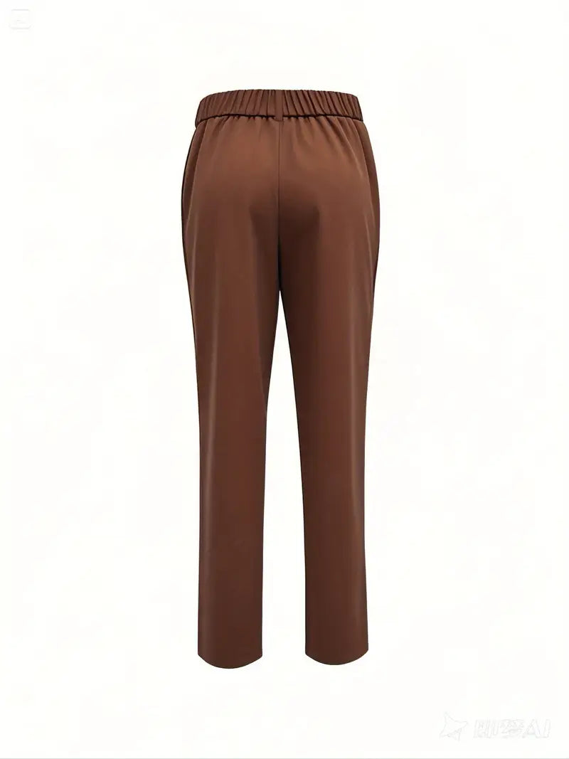 Edgardo | Pleated Slim Fit Trousers