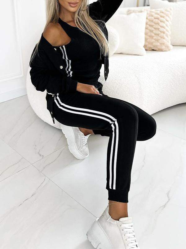 Kendra | Three Piece Jacket and Jogger Set