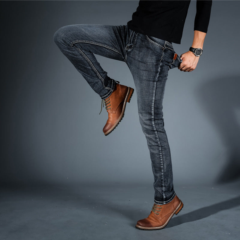 Albrecht | Slim Fit Jeans with Faded Wash