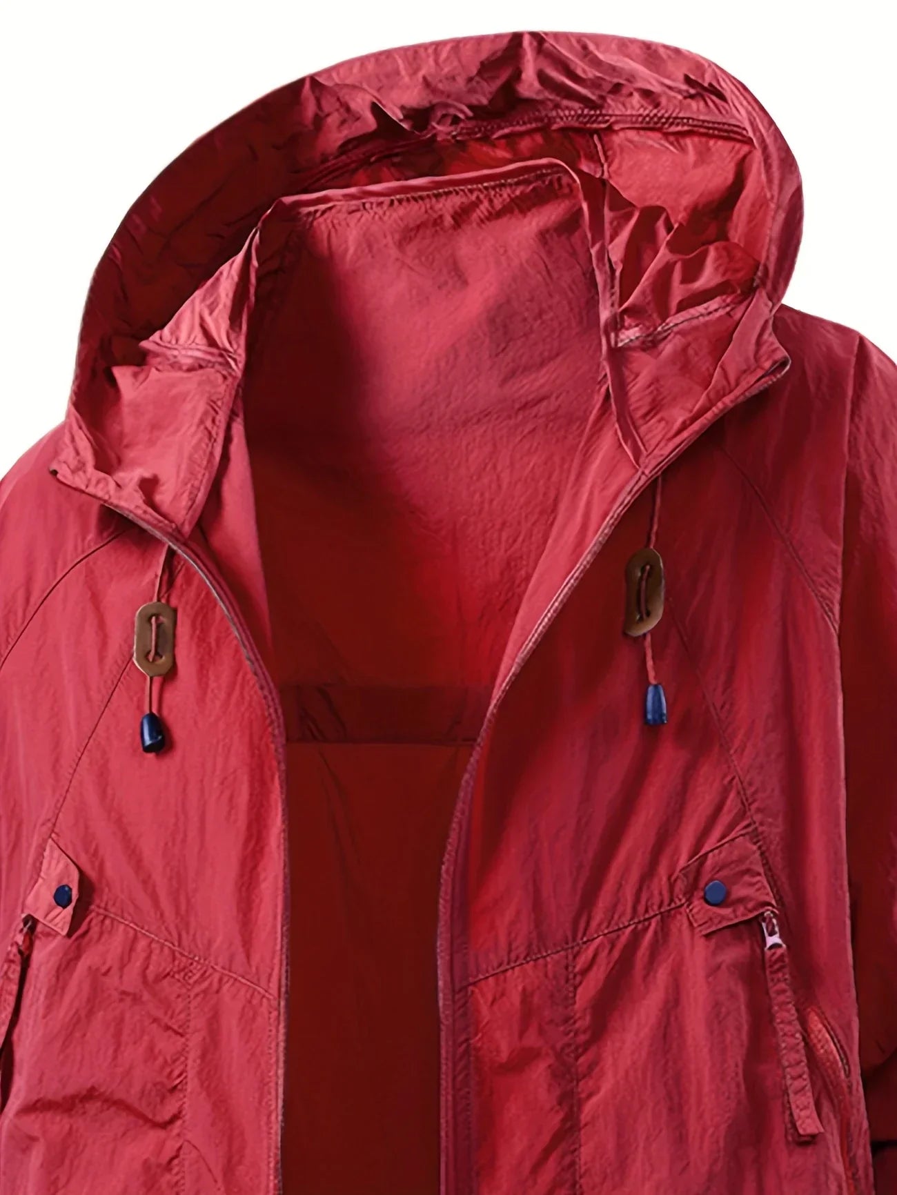 Vrenda | Hooded Lightweight Zip Front Jacket