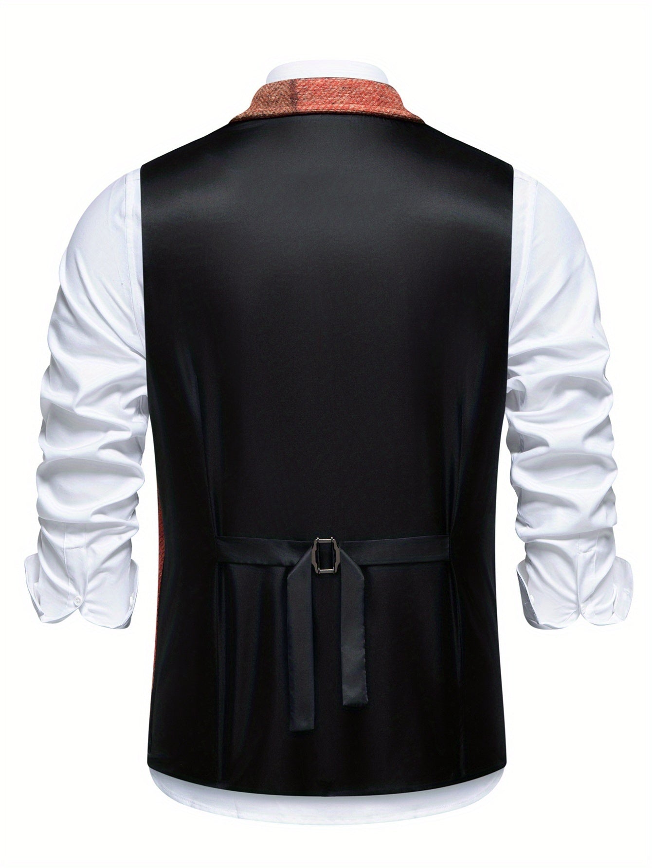 Saverse | Patchwork Tweed Style Waistcoat