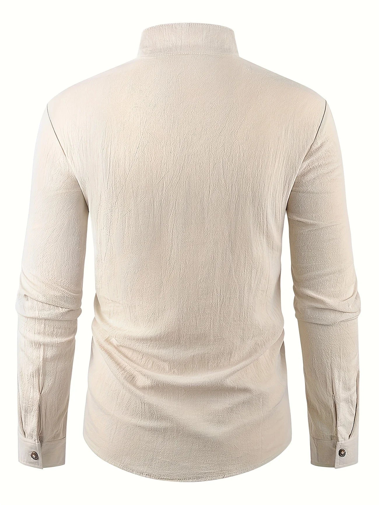 Shayne | Stand Collar Button Front Shirt