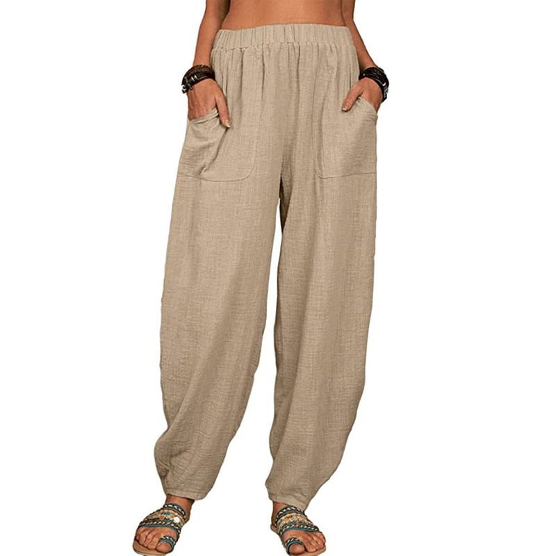 Zinzi | Linen Harem Trousers Womens