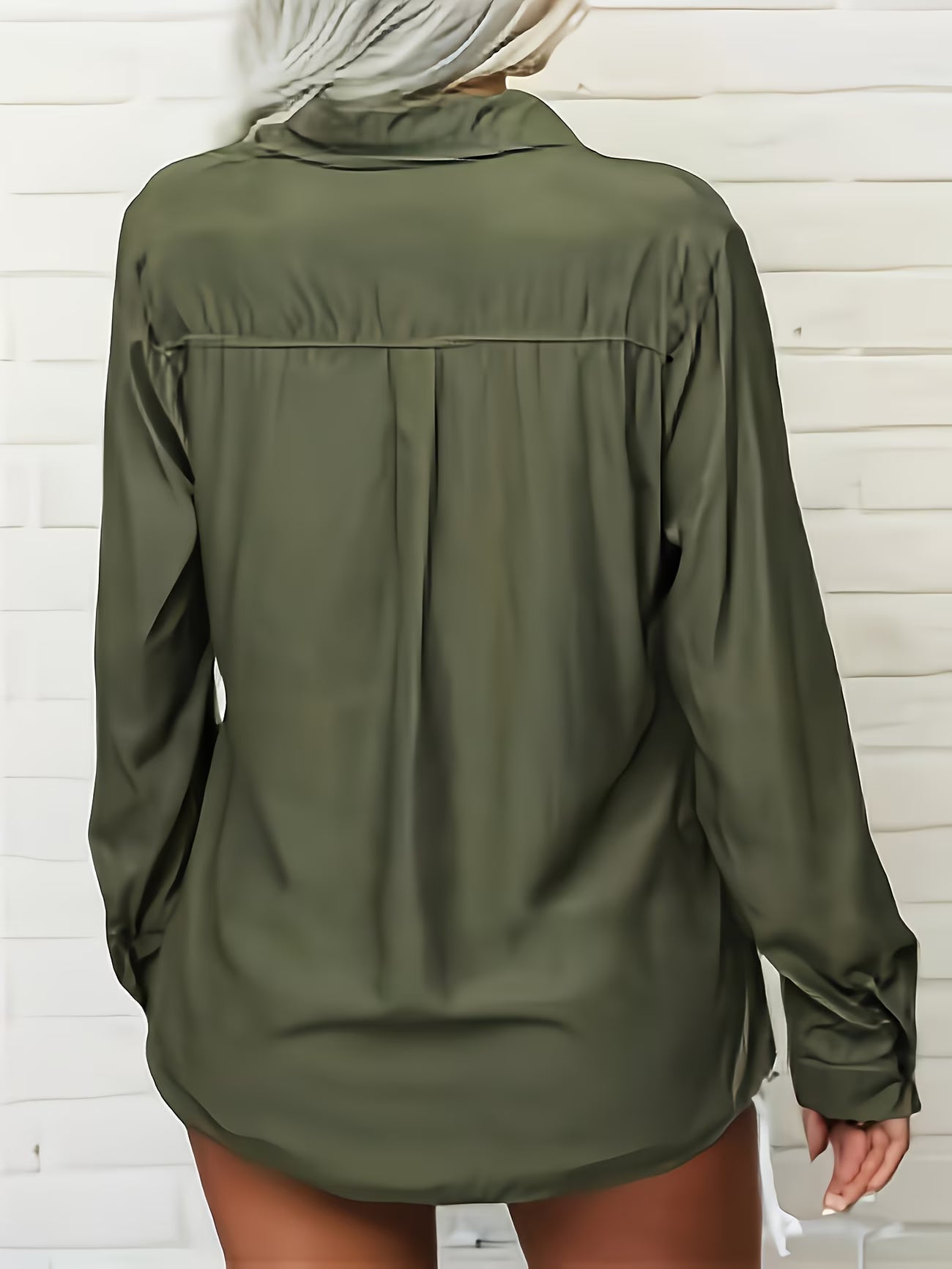 Tierna | Loose Fit Button Shirt Blouse