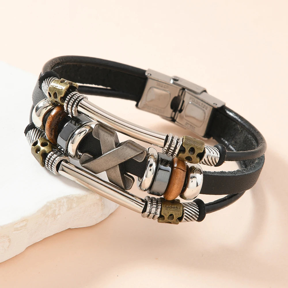 Garland | Multi-Layer Leather Bracelet