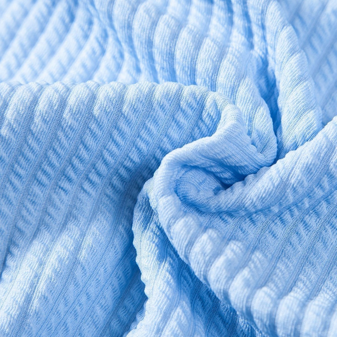 Geoffrey | Shirt with Textured Short Sleeves