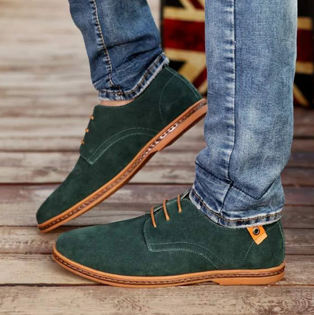 Steeve | Lace-Up Shoes Low-Top Suede-Feel