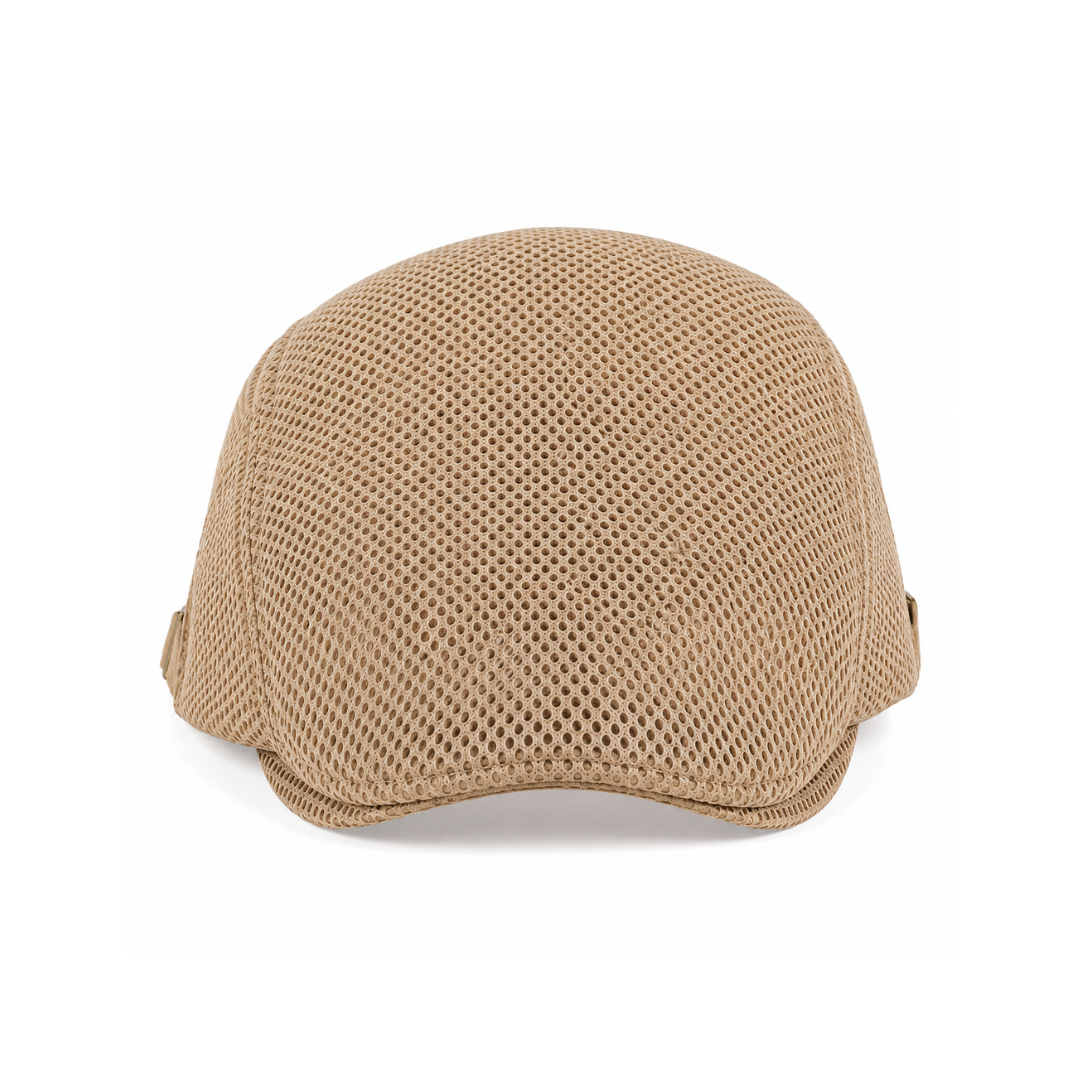 Napoleon | Mesh Flat Cap Adjustable Buckle Hat