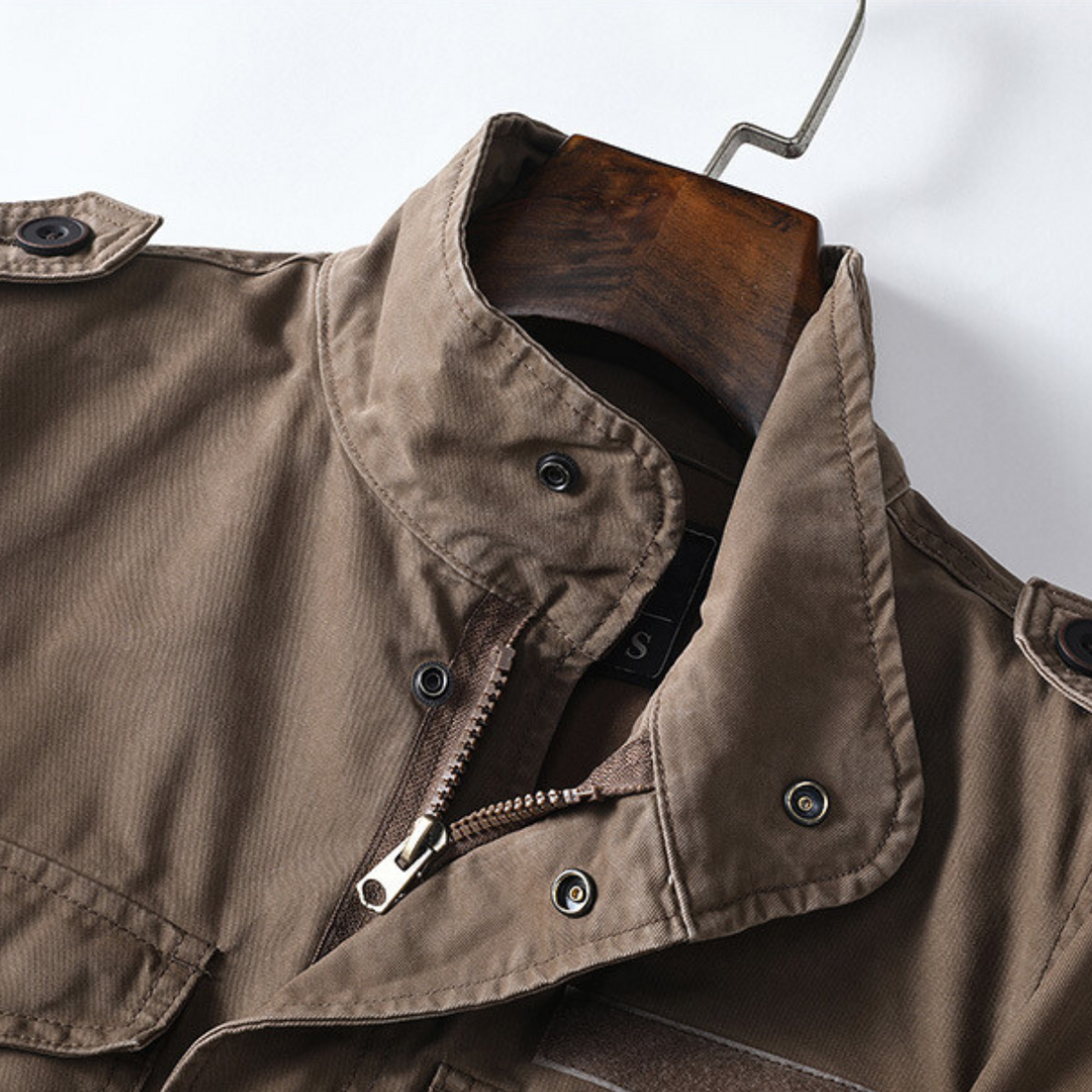 Sergei - Cargo Pocket Zip Front Jacket