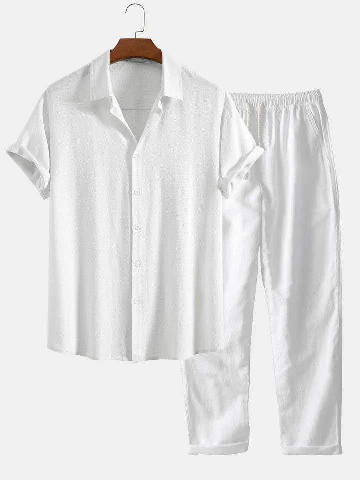 Booker | Short Sleeve Shirt And Trouser Set
